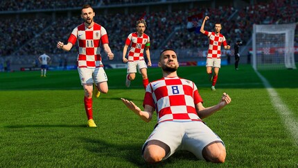 Mit welchem Team trittst du gegen den «FIFA»-Profi an? Ich entscheide mich für Kroatien.