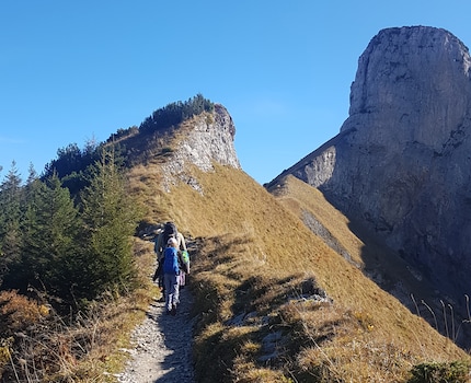 La deviazione sul crinale della montagna è valsa sicuramente la pena.
