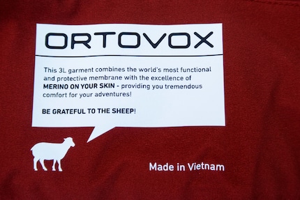 Globalisation is if your ski pants from Germany are made of merino wool from Tasmania and produced climate neutrally in Vietnam.