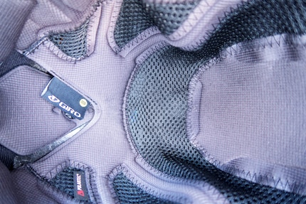 L'interno del Grid Spherical con fodera traspirante.