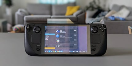 En mode bureau, le cœur de PC apparaît.