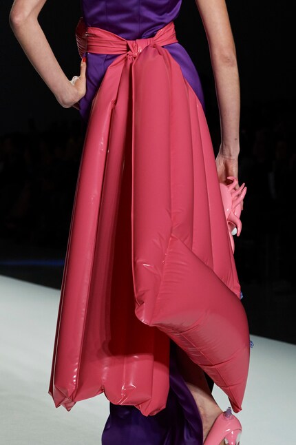 Le matelas gonflable fait à la fois office de traîne et d’airbag.