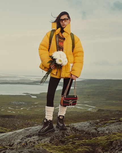 Escursioni con Gucci e The North Face.