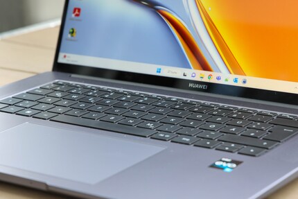 The MateBook 16s keyboard