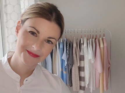 La coach dell'ordine Dagmar Schäfer risponde alle mie domande durante una chiamata su Zoom.