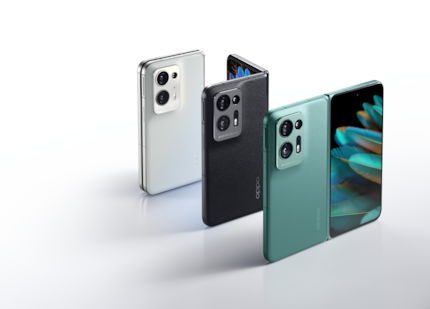 Das Oppo Find N2 gibt es in verschiedenen Farben.