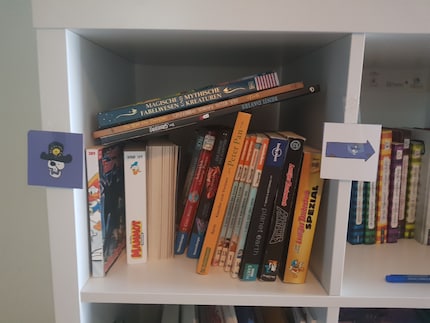 Die Verstecke sollten nicht allzu schwer zu finden sein.