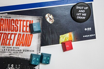 I magneti sul frigorifero sono una vera e propria attrazione per l'occhio.