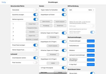 Personalisierbare Tipp-Gesten und andere Einstellungen lassen Spielraum für Individualität.