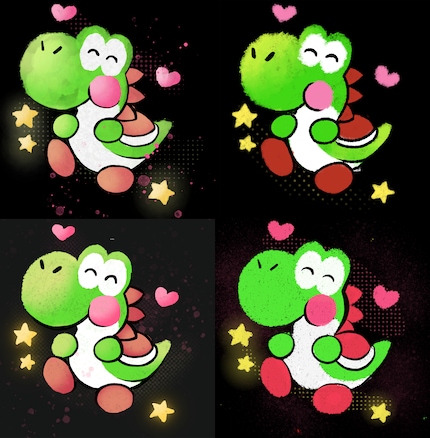 Mit jedem Programm lässt es sich anders zeichnen. Die Unterschiede sind durchaus erkennbar.