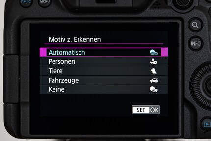 Die neue automatische Objekt-Auswahl ist praktisch, wenn du nicht manuell wechseln willst.