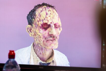 So sieht der Scan eines Käse-Zombies aus.