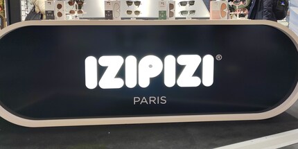 Le stand d'Izipizi à l'ISPO à Munich.
