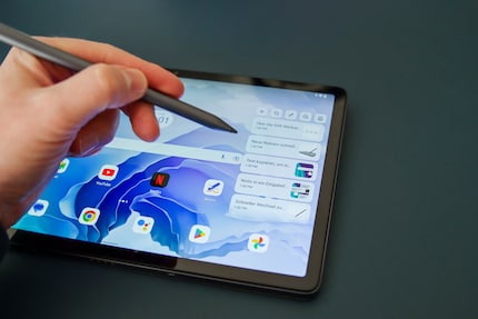 La Precision Pen 3 ha un proprio menu a comparsa per accedere rapidamente alle note e ad altre funzioni.