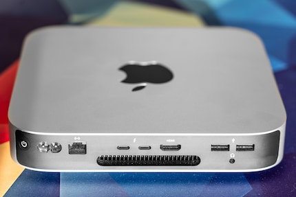 Nella versione normale M2, le porte del Mac Mini sono piuttosto spartane.