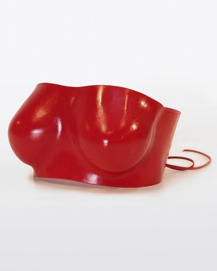 Questa comprendeva anche un bustier personalizzato.