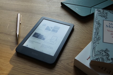 I find my way to the Rakuten Kobo store via the «Discover» tab.