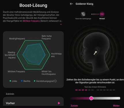 For a sound effect with a personal touch, you can have an analysis created.
