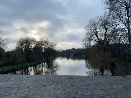 Dankzij mijn beweging in de frisse lucht komt de middagdip vandaag niet voor.