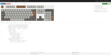 Premier essai dans l’éditeur de disposition de clavier : pas top.