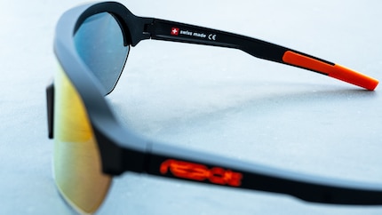 Les lunettes de sport React sont Made in Switzerland et elles sont chères.