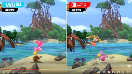 En dehors d'une amélioration visuelle, l'adaptation Switch de «Tropical Freeze», sorti à l'origine sur WiiU, n'a pas beaucoup changé.