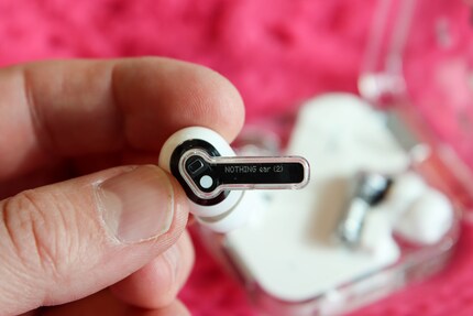 Small ear buds with big volume.