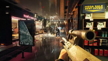 Ballern bis der Arzt kommt: Jede Mission endet in einem chaotischen Schusswechsel.