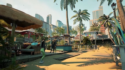 Wenn mal nicht geballert wird, versprüht das Game Ferien-Feeling.