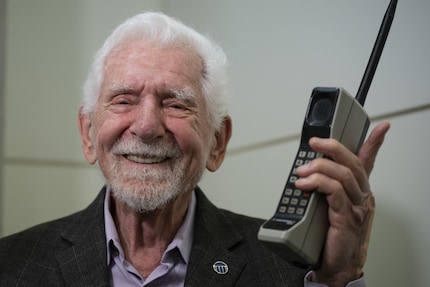 Martin Cooper made the first call on a mobile phone.