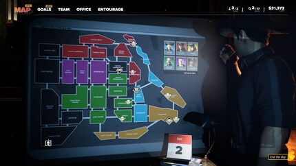 Dein Ziel: Die ganze Map soll Travis Baker gehören.