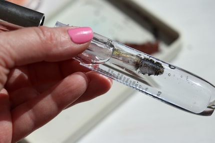 ... e reinserirlo nel tubetto.