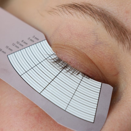 My eyelashes before starting the treatment.