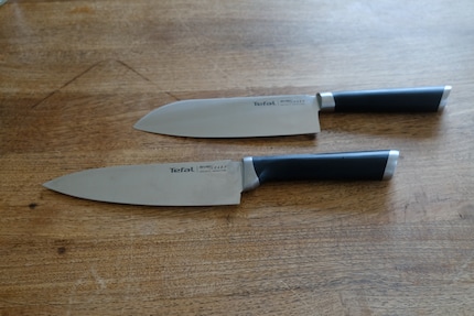 Les deux lames toujours tranchantes.