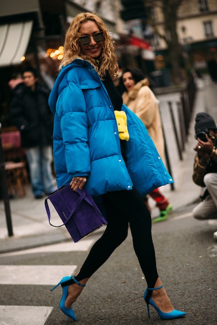 I leggings fuseaux si abbinano particolarmente bene a décolleté, ballerine e mocassini.