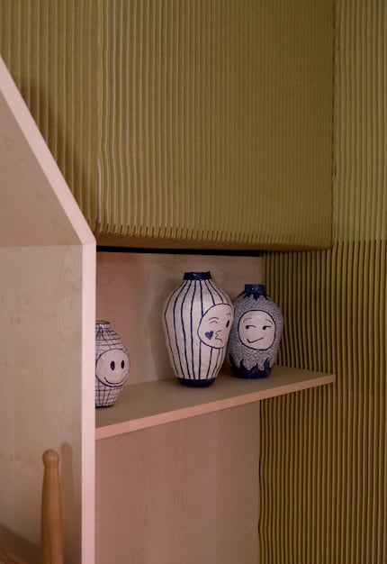 Selbst die Wohnaccessoires hatten ihre eigene kleine Nische.