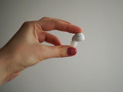 The WF-C700N Buds are small.