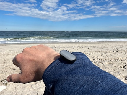 Sensore e spiaggia: una buona combinazione. Soprattutto se presti attenzione agli avvertimenti, contrariamente a quello che ho fatto io.