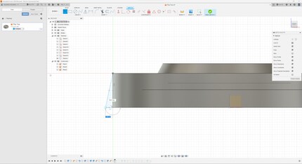This time, I’m making the outer wall angular.