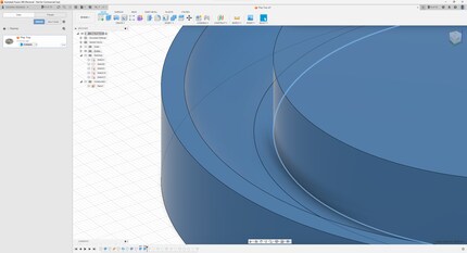 At this circle, you generate another «plane along path».