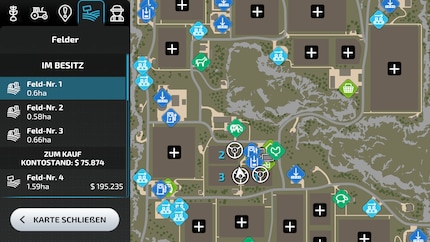 The area is sizeable, and I already own three fields.