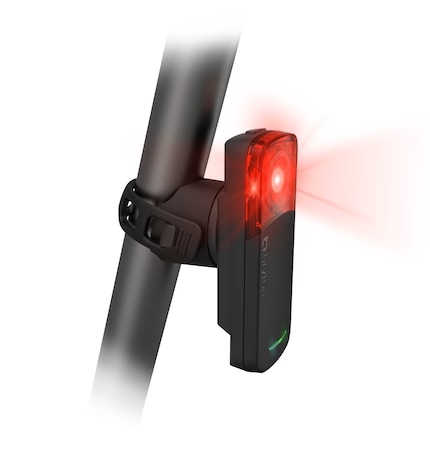 Attached to your seat post, the radar detects what’s going on behind you.