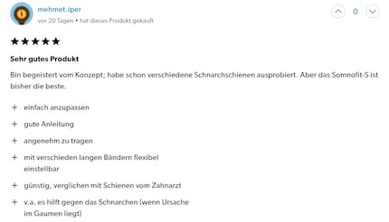 Dieser Kunde hat nur Gutes zu berichten.