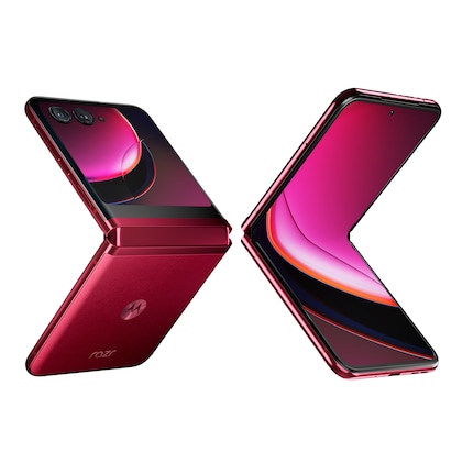 With Viva Magenta, Motorola is using the Pantone colour of the year 2023.