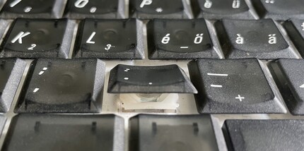 Ich bin dann mal weg, sagt mir diese Taste.