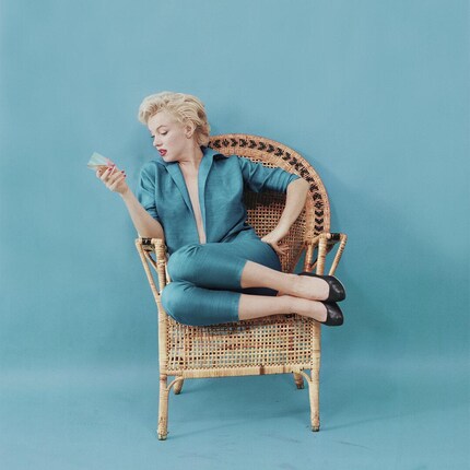 Film star Marilyn Monroe also wore trousers once. Capri pants.