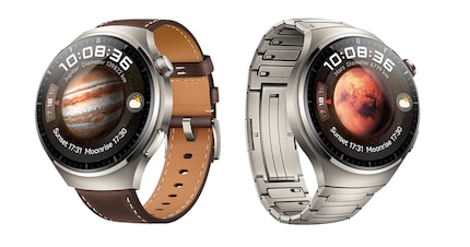 With a diameter of 48 millimetres and a weight of 68 grams, the Watch 4 Pro is a hefty chunk.