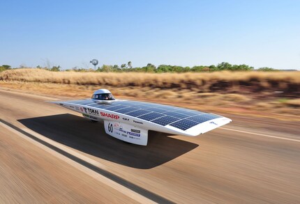L'auto vincente dell'Università giapponese Tokai nel 2009
