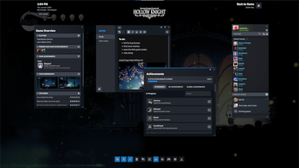 The in-game menu is more extensive and customisable.