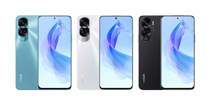 Das Honor 90 Lite kommt in drei Farben.